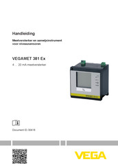 Vega VEGAMET 381 Ex Handleiding