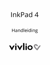 Vivlio InkPad 4 Handleiding