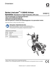 Graco LineLazer V 200HS Airless Series Bediening, Onderdelen, Reparatie