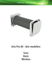 ventaria Aria Pro 60 Basic Handleiding