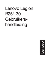 Lenovo Legion R25f-30 Gebruikershandleiding