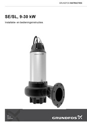 Grundfos SE Series Installatie- En Bedieningsinstructies