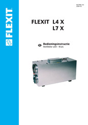 Flexit L4 XW Bedieningsinstructies