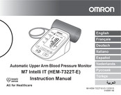 Omron HEM-7322T-E Gebruiksaanwijzing