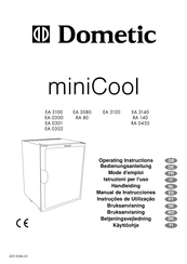 Dometic miniCool EA 3120 Handleiding