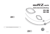 Riso RZ 230 Gebruikershandleiding