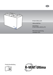 R-Vent Ultima 220 Producthandleiding