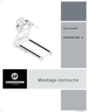 Horizon Fitness ADVENTURE 3 Montage-Instructie