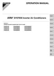 Daikin FXKQ25MAVE Handleiding