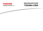 Toshiba CB30 Gebruikersinformatie