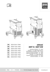 ims PRO ARKAD 400T GW Gebruiksaanwijzing