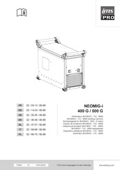 ims PRO NEOMIG-i 400 G Gebruiksaanwijzing