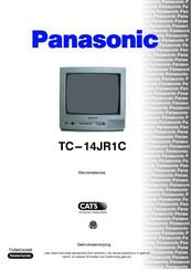 Panasonic TC-14JR1C Gebruiksaanwijzing