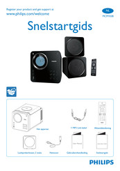 Philips MCM103B Series Snelstartgids