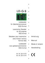 tams elektronik LD-G-9 Handleiding