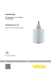 Vega VEGAPULS C 23 Handleiding