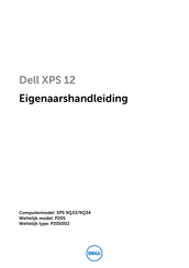 Dell XPS 9Q33 Handleiding