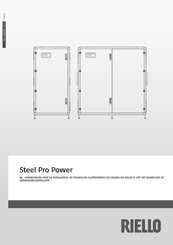 Riello 20138578 Aanwijzingen Voor Installatie En Aansluiten
