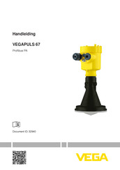Vega VEGAPULS 67 Handleiding