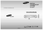 Samsung HT-DB750 Instructiehandleiding