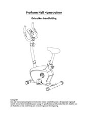ProForm Nell Gebruikershandleiding