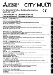 Mitsubishi Electric CITY MULTI CMB-WM108V-AA Installatiehandleiding