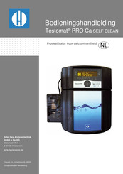 Heyl Testomat PRO Ca SELF CLEAN Bedieningshandleiding