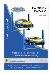 twin busch Basic Line TW242M Installatie-, Bedienings- En Onderhoudshandleiding