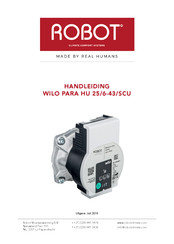 Wilo Robot PARA HU 25/6-43/SCU Handleiding