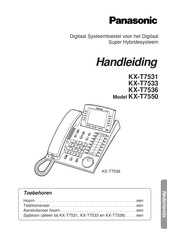 Panasonic KX-T7536 Handleiding