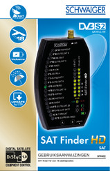 Schwaiger SAT finder HD SF9002 Gebruiksaanwijzingen