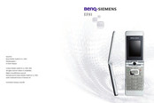 BenQ SIEMENS EF81 Gebruiksaanwijzing