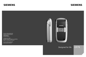 Siemens CF75 Handleiding