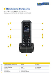 Panasonic KX-TCA185 Handleiding