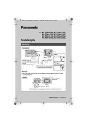 Panasonic KX-TG6432NL Snelstartgids