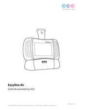 NDD EasyOne Air Gebruiksaanwijzing