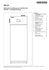 Stiebel Eltron WM 300 Gebruiks- En Montage-Aanwijzing