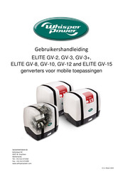 Whisper Power ELITE GV-15 Gebruikershandleiding