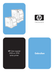 HP Color LaserJet 3700 Series Gebruikershandleiding