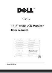 Dell D1901N Gebruiksaanwijzing