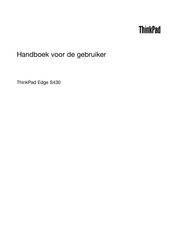 Lenovo ThinkPad Edge S430 Handboek