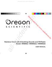 Oregon Scientific RRM902A Gebruikershandleiding