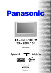 Panasonic TX-32PL10F/M Handleiding