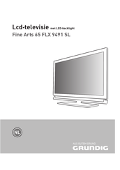 Grundig Fine Arts 65 FLX 9491 SL Gebruiksaanwijzing