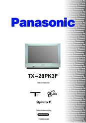 Panasonic TX-28PK3F Gebruiksaanwijzing