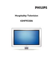 Philips 42HFL9320A/10 Gebruikershandleiding