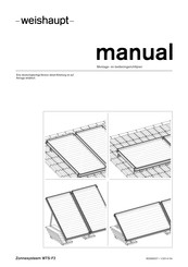 Weishaupt WTS-F2 Montage- En Bedieningshandleiding