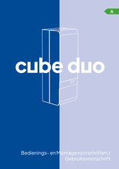 intersan Cube Duo Bedienings- En Montagehandleiding