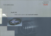 Audi A2 2000 Instructieboekje