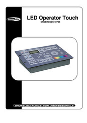 SHOWTEC LED Operator Touch Handleiding